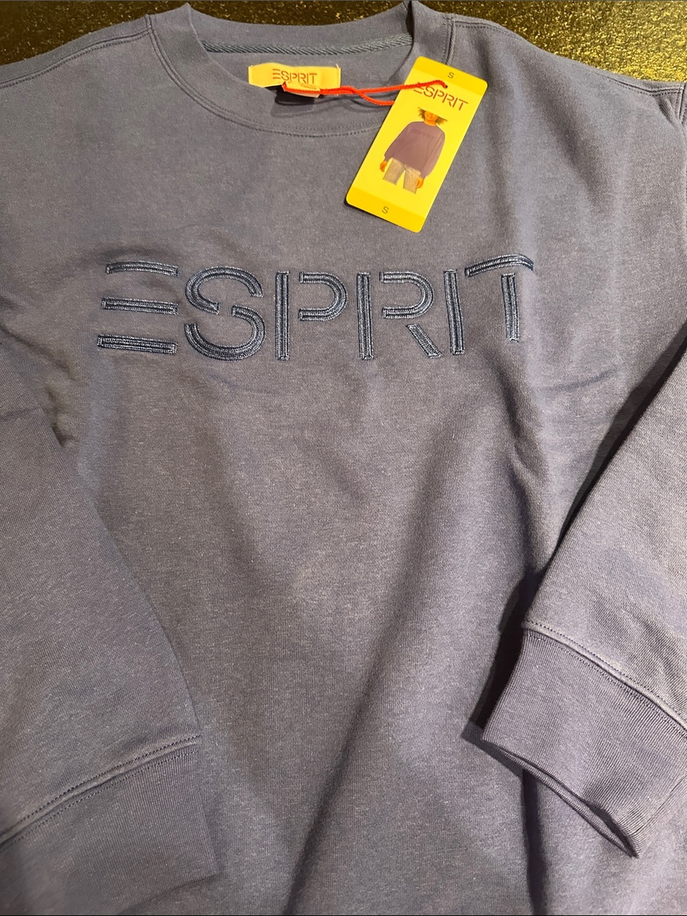 💙 Sold out viral 💙Esprit Women’s Crewneck Sweatshirt in Cobalt Blue 💙💙💙